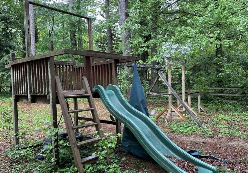 Swing Set and Playground Demo and Removal in Cobb County