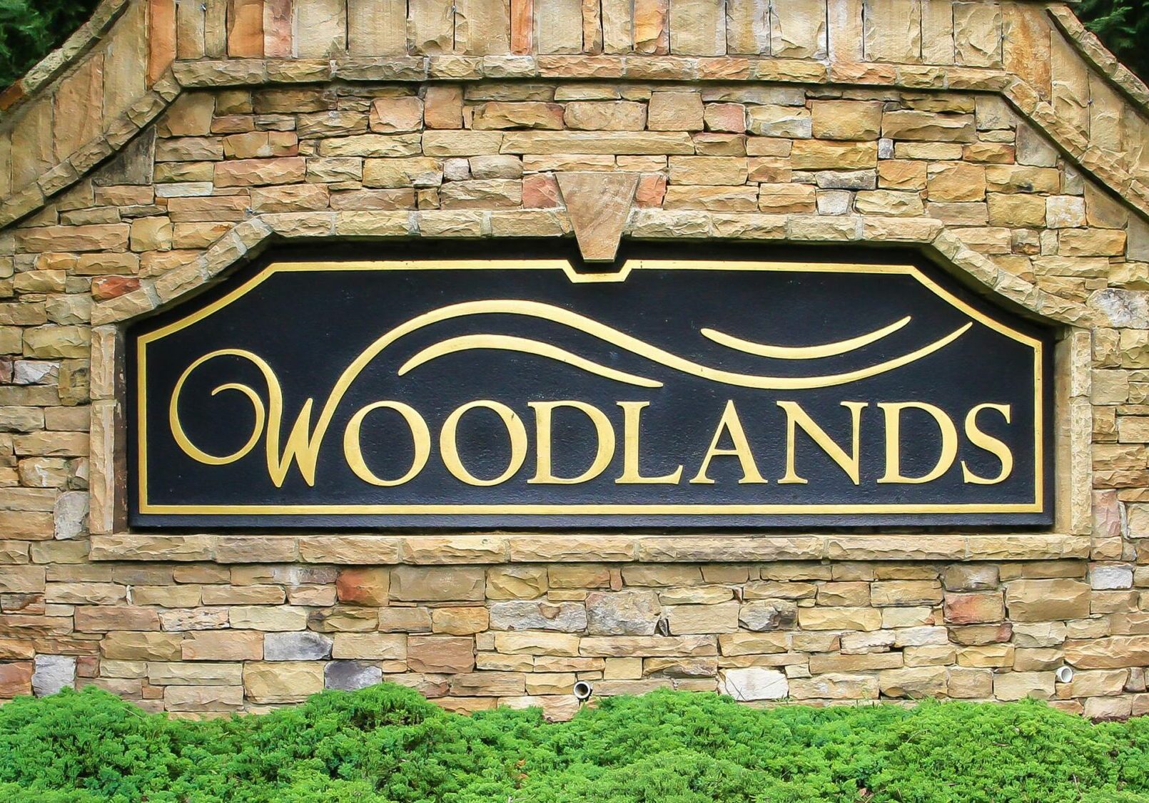 Woodlands Sign